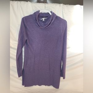 Purple Turtle Neck Tunic